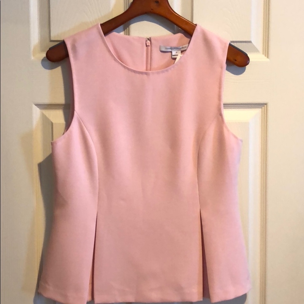 Pink dress tank